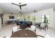 Clubhouse Interior with many tables and seating at 3803 Savanna Palms Ct, Bradenton, FL 34211