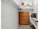 Walk-in closet with built-in shelving and a dresser to keep your wardrobe organized at 3909 40Th W St, Bradenton, FL 34205