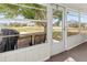 Relaxing sunroom with great views of the pond and backyard at 3909 40Th W St, Bradenton, FL 34205