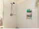Tiled bathroom with updated shower and caddy at 428 40Th W Ct, Palmetto, FL 34221