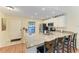 Eat-in kitchen featuring granite countertops and stainless steel appliances at 428 40Th W Ct, Palmetto, FL 34221