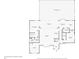 Detailed floor plan showcasing the layout of the house, including room dimensions at 5711 Garden Lakes Fern, Bradenton, FL 34203