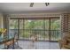 Bright and serene lanai with lush greenery views, perfect for unwinding and enjoying nature at 6040 Oak Creek Ln # 1822, Bradenton, FL 34210