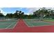 Enjoy a game on these well-maintained tennis courts with lush landscaping at 6040 Oak Creek Ln # 1822, Bradenton, FL 34210