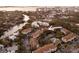 Beautiful aerial view of the complex, highlighting its prime waterfront location and proximity to the city at 850 S Tamiami Trl # 529, Sarasota, FL 34236