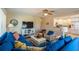 Inviting living room featuring stylish decor, wood floors and an open layout at 113 8Th S St, Bradenton Beach, FL 34217