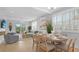Inviting living space with dining area and comfortable seating arrangement at 12415 Dockside Ter, Cortez, FL 34215