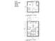 Detailed floor plan showcasing the layout of this 2 bed, 2.5 bath condo with a spacious living room at 2170 Robinhood St # A1-304, Sarasota, FL 34231
