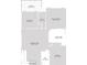 Second story floor plan showing a Primary bedroom, recreation room and balcony at 2483 Bay St, Sarasota, FL 34237
