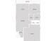 Layout of the home with a kitchen, living room, dining area, and a covered patio at 2483 Bay St, Sarasota, FL 34237
