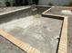 An in-ground pool under construction shows off the beginnings of a backyard living space at 2483 Bay St, Sarasota, FL 34237