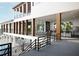 Modern home with outdoor dining, bar, and water feature on multiple levels with pool at 4050 Higel Ave, Sarasota, FL 34242