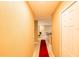 View of the front entrance leading to a furnished living space at 4061 Crockers Lake Blvd # 2618, Sarasota, FL 34238