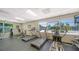 Fully equipped fitness center with treadmills, bikes, and elliptical trainers, offering a variety of workout options at 4500 Gulf Of Mexico Dr # Ph4, Longboat Key, FL 34228