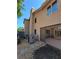 Home exterior showcasing a patio, AC unit and a side view of the home at 5340 Dominica Cir, Sarasota, FL 34233