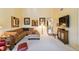 Spacious living room with plush seating and stylish decor, offering a cozy atmosphere at 5624 Ashton Lake Dr # 5624, Sarasota, FL 34231