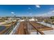 Expansive rooftop deck with views of the city and waterfront homes at 581 Kingfisher Ln, Longboat Key, FL 34228