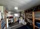 View of well-organized storage area, with shelves and space for storing household and recreational items at 606 Cyprus Ct, Bradenton, FL 34207