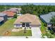Attractive single-Gathering home featuring a lush green lawn, well-maintained landscaping, and neutral color palette at 6106 34Th E Ct, Ellenton, FL 34222