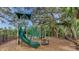 Community playground with slide and climbing equipment for fun and outdoor activities at 6516 Serenity Fall Ln, Sarasota, FL 34240