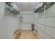 Spacious walk-in closet with ample shelving and storage, perfect for organizing clothes at 803 Gladiolus St, Anna Maria, FL 34216