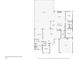 Detailed floor plan showcasing layout with kitchen, bedrooms, living spaces, and patio/pool area at 8146 Shadow Pine Way, Sarasota, FL 34238