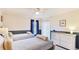 Cozy bedroom with two twin beds, a neutral color scheme, and a white dresser at 9226 13Th Avenue Nw Cir, Bradenton, FL 34209