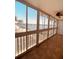 This waterfront lanai is enclosed and is perfect for enjoying sunsets at 150 Harborside Ave # 221, Punta Gorda, FL 33950