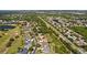 Aerial view of the property showcasing a desirable neighborhood and lush surroundings at 3816 Little Country Rd, Parrish, FL 34219