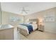 Cozy bedroom with a ceiling fan and plenty of natural light at 4821 Mount Vernon Dr # 4821, Bradenton, FL 34210