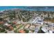 Beautiful aerial view showcases the property near the waterfront and local amenities at 525 Barcelona Ave # 207, Venice, FL 34285