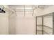 A well-organized closet with wire shelving provides ample storage space at 525 Barcelona Ave # 207, Venice, FL 34285