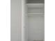 Empty closet with white interior, ready for storage at 5521 Riverbluff Cir # V-10, Sarasota, FL 34231