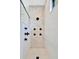 This shower features multiple shower heads and modern tile design at 5939 Redbay Blvd, Bradenton, FL 34210