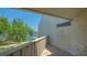 Enjoy scenic waterfront views from this private balcony, perfect for relaxing and entertaining guests at 6157 Midnight Pass Rd # B42, Sarasota, FL 34242