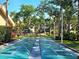 Active recreation on the shuffleboard courts, providing leisure and social enjoyment for residents and visitors at 390 301 W Blvd # 5B, Bradenton, FL 34205
