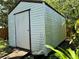 Exterior shot of storage shed, perfect for tools and equipment at 4170 Prudence Dr, Sarasota, FL 34235