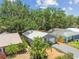 Charming single-story home with manicured landscaping, gray siding, and a welcoming front entrance at 4741 Watkins Ave, Sarasota, FL 34233