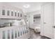 Cozy bedroom with a stylish bunk bed, featuring soft colors and a comfortable design for a relaxing space at 601 Gulf S Dr, Bradenton Beach, FL 34217