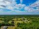 Vast, verdant acreage with scattered trees, ponds, and homes, under a partially cloudy sky at 6321 279Th E St, Myakka City, FL 34251