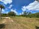 Open area on a parcel of land with mature trees and private drive at 6321 279Th E St, Myakka City, FL 34251