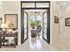 Bright office space with double doors and views of a private garden at 6612 Butlers Crest Dr, Bradenton, FL 34203