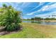 Picturesque water view highlighting the beautiful surrounding landscape and tranquil setting at 7574 Camden Harbour Dr, Bradenton, FL 34212