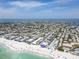 Breathtaking aerial view showing the condo's prime location along a pristine beach at 101 66Th St # 1, Holmes Beach, FL 34217