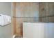 Nicely tiled, glassed shower featuring mosaic accents and great lighting at 113 Maple Ave, Anna Maria, FL 34216