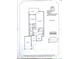 Detailed floor plan showcasing the layout of a one-bedroom villa suite, including a private garage at 1223 Siesta Bayside Dr # 1223, Sarasota, FL 34242