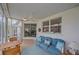 Comfortable lanai with cozy seating, scenic views, and an inviting atmosphere for outdoor living at 1223 Siesta Bayside Dr # 1223, Sarasota, FL 34242
