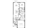 Detailed floor plan showcasing the layout, dimensions, and flow of the home's design at 14061 Crutchfield Ct, Parrish, FL 34219