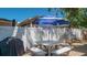 Backyard patio and grill at 1742 9Th St, Sarasota, FL 34236