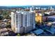 High-rise condo showcases multiple floors with balconies, a rooftop pool and gorgeous views of Sarasota Bay at 1771 Ringling Blvd # 1104, Sarasota, FL 34236